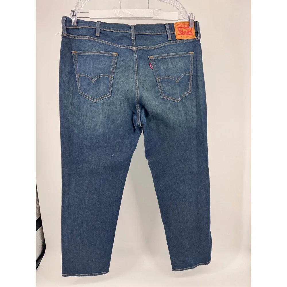 Levi 541 40x32‎ Athletic Fit Dark Wash Denim Jeans Mens